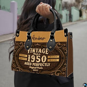 Personalized Black Women Leather Bag, Custom Name African Purses and Handbags Gifts for Mom Birthday Christmas Mothers Day