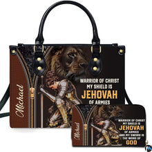 Personalized Christian Leather Handbag, Jesus Christian Tote Bag, Bible Purse, Religious Bags Gift for Mom, Women