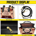 Detailed view presenting golden metallic clasps, secure attachments, and sliding fasteners.