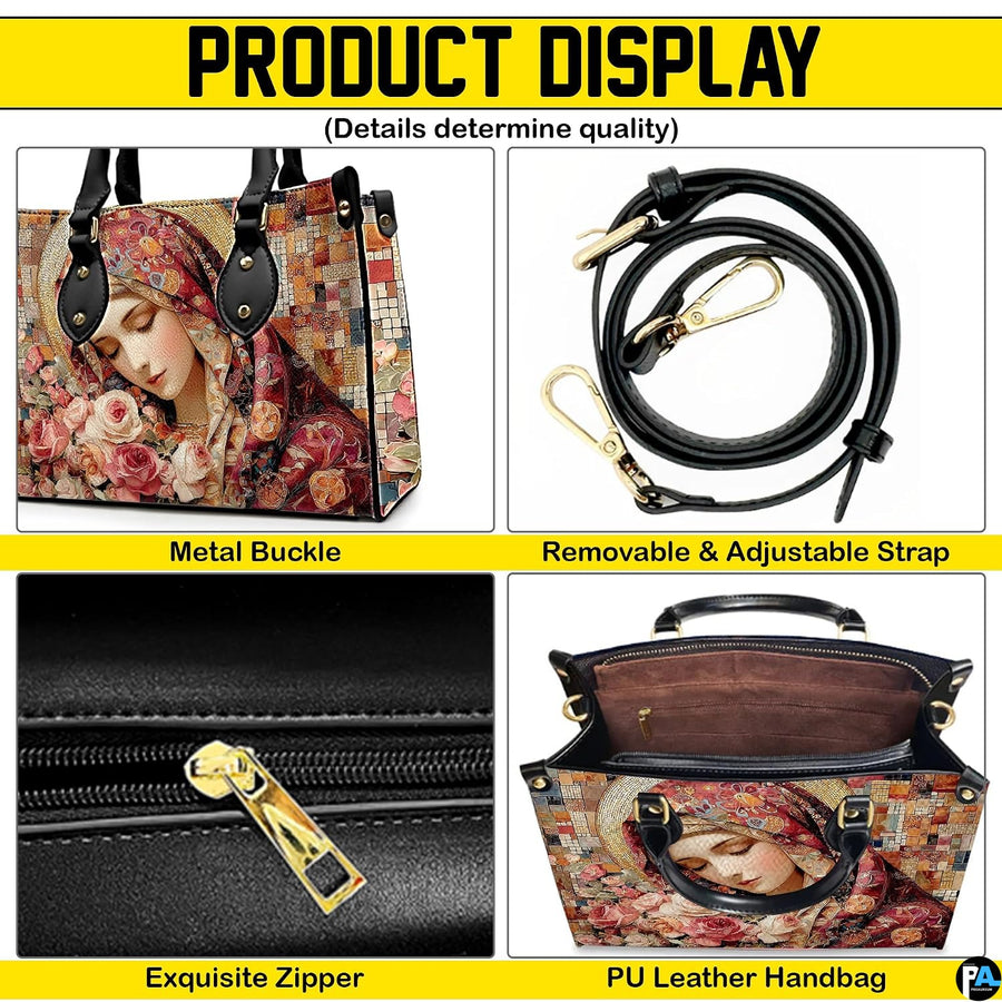 Four panel feature overview presenting hardware fixtures and interior lining components.