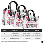 Personalized Nurse Leather Bag – Custom Medical Handbag & Purse Set with Name Gifts for Nursing Student Christmas Gift