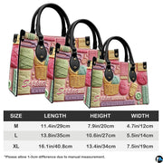 Dimensional proportion diagram illustrating scale of the needlecraft art accessory.