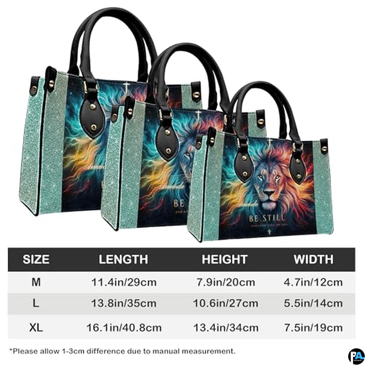 Personalized Animal-Themed, Religious Handbag