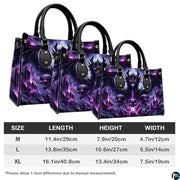Personalized Dragon Leather Handbag, Fantasy Gothic Purse for Women, Mythical Shoulder Bag Gift for Dragon Lovers