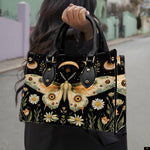 PREAUREUM "{split_values}" Personalized {collection_title} Leather Handbag