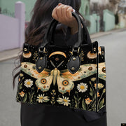 PREAUREUM "{split_values}" Personalized {collection_title} Leather Handbag