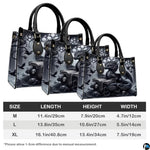 Personalized Dragon Leather Handbag, Fantasy Gothic Purse for Women, Mythical Shoulder Bag Gift for Dragon Lovers