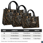 Personalized Witch Handbag with Purse, Custom Name Gothic Leather Bag Set for Women, Halloween Shoulder Bag, Witch Gift