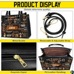 Personalized Christian Leather Handbag For Women, Bible Purse, Religious Bags Christian Gift For Women Her, Jesus Bag