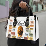 Personalized Christian Leather Handbag For Women, Bible Purse, Religious Bags Christian Gift For Women Her, Jesus Bag