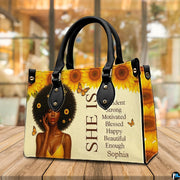 Perspective display of sunflower crown afro art accessory arranged near daylight windows.