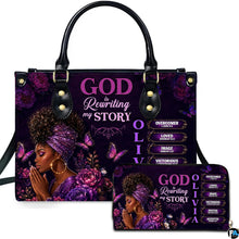 Personalized African American Leather Bag, African Purse, Gifts for Black Girl Women, Black History Handbags