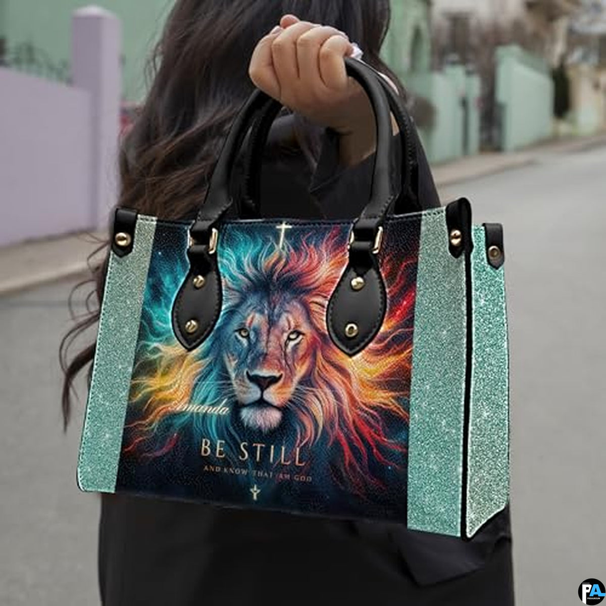 Personalized Animal-Themed, Religious Handbag