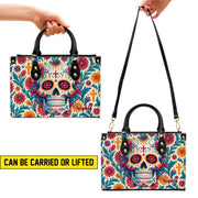 PREAUREUM "{split_values}" Personalized {collection_title} Leather Handbag