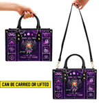 PREAUREUM "{split_values}" Personalized {collection_title} Leather Handbag