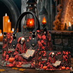 PREAUREUM "{split_values}" Personalized {collection_title} Leather Handbag