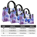 PREAUREUM "{split_values}" Personalized {collection_title} Leather Handbag