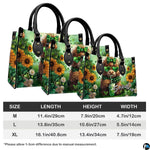 Proportional sizing comparison table presenting medium, large, and extra-large options
