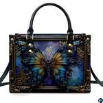Personalized Steampunk Butterfly Ornate Frame Handbag