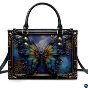 Personalized Steampunk Butterfly Ornate Frame Handbag