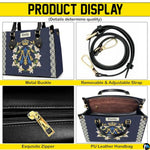 Custom Catholic Virgin Mary Leather Bag, Personalized Name Handbags and Purses for Christian Women Religious Bag Gifts