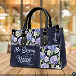 Personalized Christian Leather Handbag, Jesus Christian Tote Bag, Bible Purse, Religious Bags Gift for Mom, Women