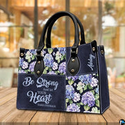 Personalized Christian Leather Handbag, Jesus Christian Tote Bag, Bible Purse, Religious Bags Gift for Mom, Women