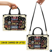 Personalized Book Lover Leather Bag, Just A Girl Who Loves Book Handbag With Name, Books Purse, Gifts For Readers, Writer