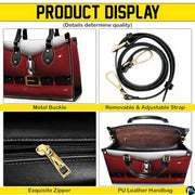 Personalized 3D Inflated Santa's Suit Handbag for Christmas Gift