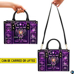 Personalized Witch Leather Bags, Halloween Purses For Women, Witch Art Bag, Spooky Halloween Purses, Holiday Gifts