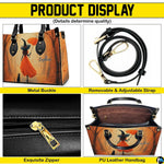 Multi-panel overview showing graphic print, dark accents, and interior finishing.