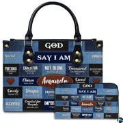 Personalized Christian Leather Handbag For Women, Bible Purse, Religious Bags Christian Gift For Women Her, Jesus Bag