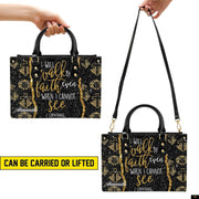PREAUREUM "{split_values}" Personalized {collection_title} Leather Handbag
