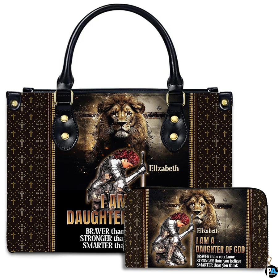 Personalized Christian Leather Handbag For Women, Bible Purse, Religious Bags Christian Gift For Women Her, Jesus Bag