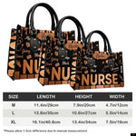 PREAUREUM "{split_values}" Personalized {collection_title} Leather Handbag