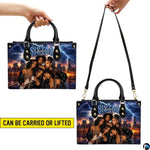 Personalized Leather Handbag for Black Women, Custom African Purse Bag Set, Birthday Meaningful Gifts for Mom, Friend