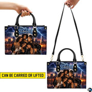 Personalized Leather Handbag for Black Women, Custom African Purse Bag Set, Birthday Meaningful Gifts for Mom, Friend