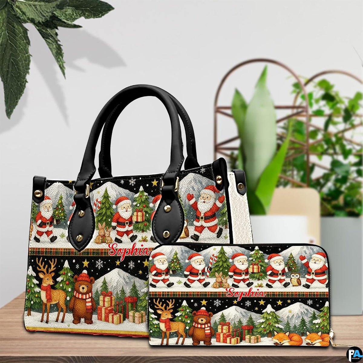 Top interior angle of handbag displaying open main compartment, smooth fabric lining, and storage capacity.