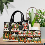 Top interior angle of handbag displaying open main compartment, smooth fabric lining, and storage capacity.