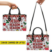 Personalized Jesus Is The Reason Handbag, Removable Strap