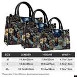 PREAUREUM "{split_values}" Personalized {collection_title} Leather Handbag