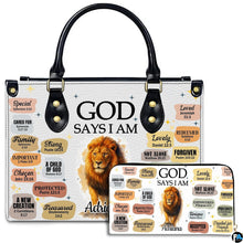 Personalized Christian Leather Handbag For Women, Bible Purse, Religious Bags Christian Gift For Women Her, Jesus Bag