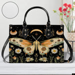 PREAUREUM "{split_values}" Personalized {collection_title} Leather Handbag