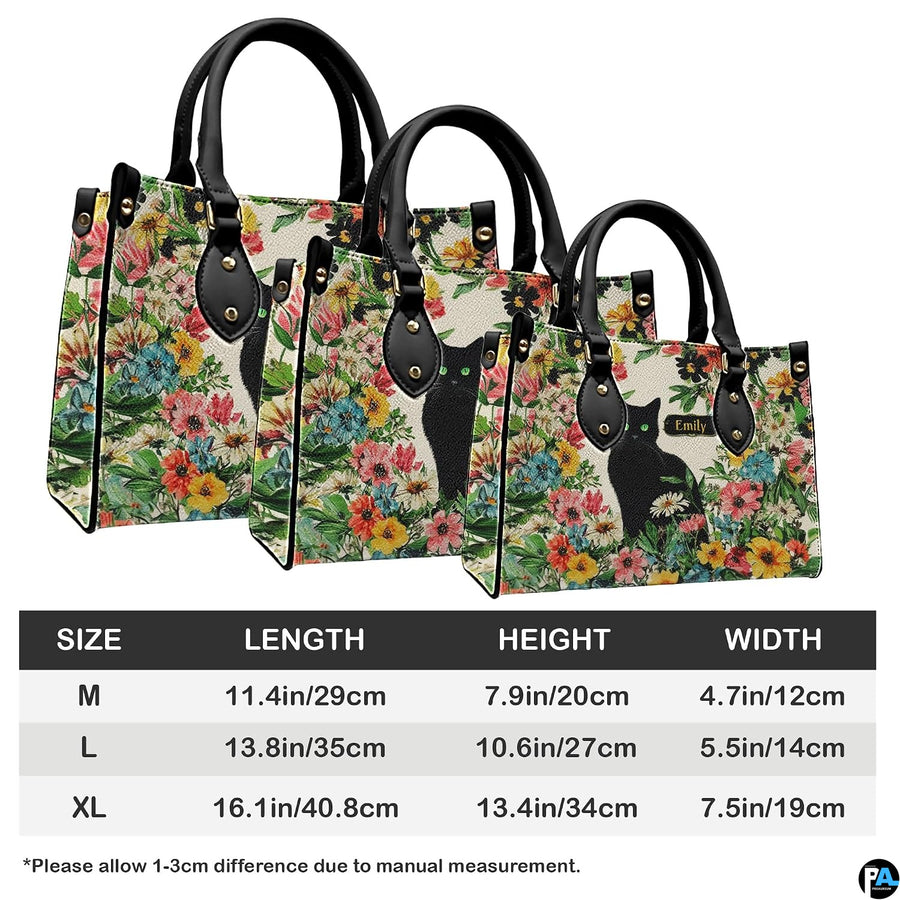 Interior layout of matching wallet displaying card slots and cash compartments