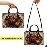 Personalized Halloween Gothic Leather Handbag Custom Raven Black Cat Purse Dark Fantasy Shoulder Bag Gift for Women