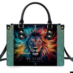 PREAUREUM "{split_values}" Personalized {collection_title} Leather Handbag