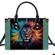 PREAUREUM "{split_values}" Personalized {collection_title} Leather Handbag