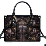 Structured proportional scaling chart outlining silhouettes for the gothic gate art accessory.
