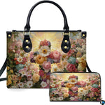 Custom Catholic Virgin Mary Leather Bag, Personalized Name Handbags and Purses for Christian Women Religious Bag Gifts