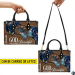 Personalized Christian Leather Handbag – Custom Purse Faith Gift for Mom, Grandma, Women Birthday or Christmas